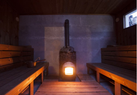 Houtgestookte saunakachels