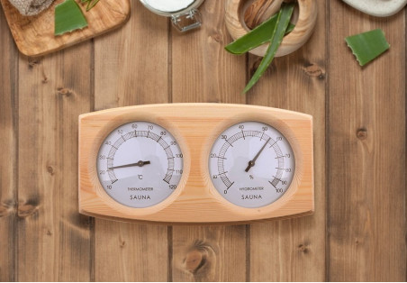 Hygrometer-thermometer, een essentieel onderdeel van de sauna