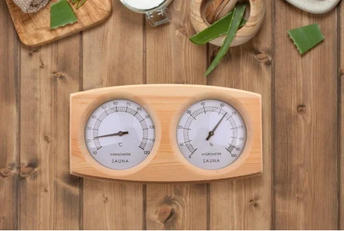 Hygrometer-thermometer, een essentieel onderdeel van de sauna