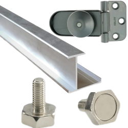 Bevestigingsmiddelen en gereedschappen voor sauna