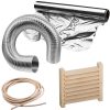 Materialen voor sauna-installatie