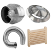 Sauna ventilatie onderdelen