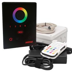 Saunabedieningspanelen voor verlichting