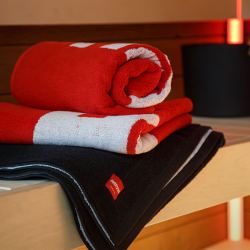 Sauna handdoeken en bankzittingen
