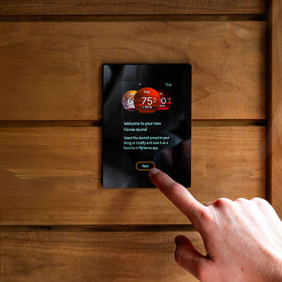 Sauna besturingseenheden