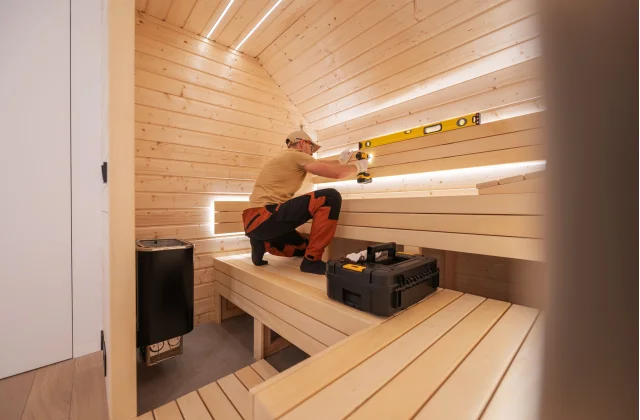 Hoe installeer ik een sauna?