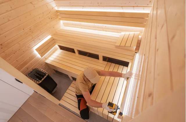 Sauna-installatie