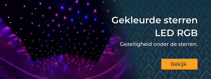 Gekleurde sterren LED RGB
