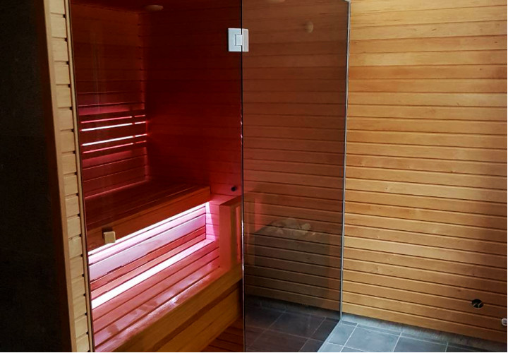 Infraroodsauna met stoomfunctie