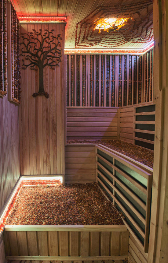 Infrarood sauna met amber therapie - Infrarood sauna's