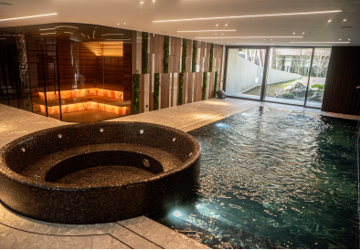 Privé infraroodsauna en zwembadproject