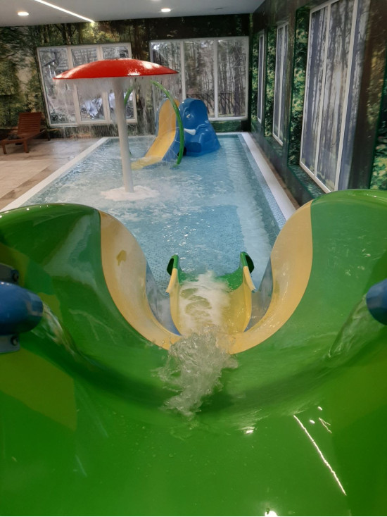 Zwembaden en sauna's in hoeve "Po ąžuolais" - SPA-centra