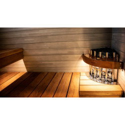 Veiligheidsverlichte leuning HTRC3L - voor HARVIA Glow Hoekverwarmer 