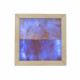 Himalayazout LED RGB-verlichting, abachi hout