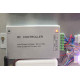 Himalaya zoutlamp met LED RGB, cederhout