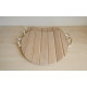 Houten stoel, hangend