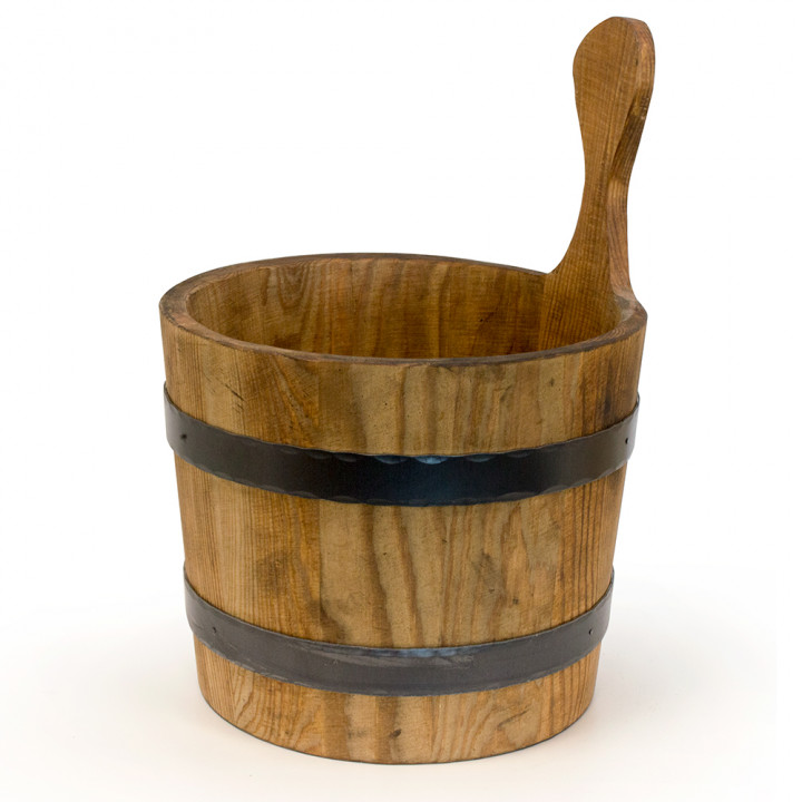 Emmer en pollepel Legend gesmeed set 7,0 L