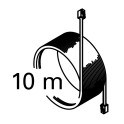 HARVIA-regeleenheidkabelverlenging, 10 m - 1