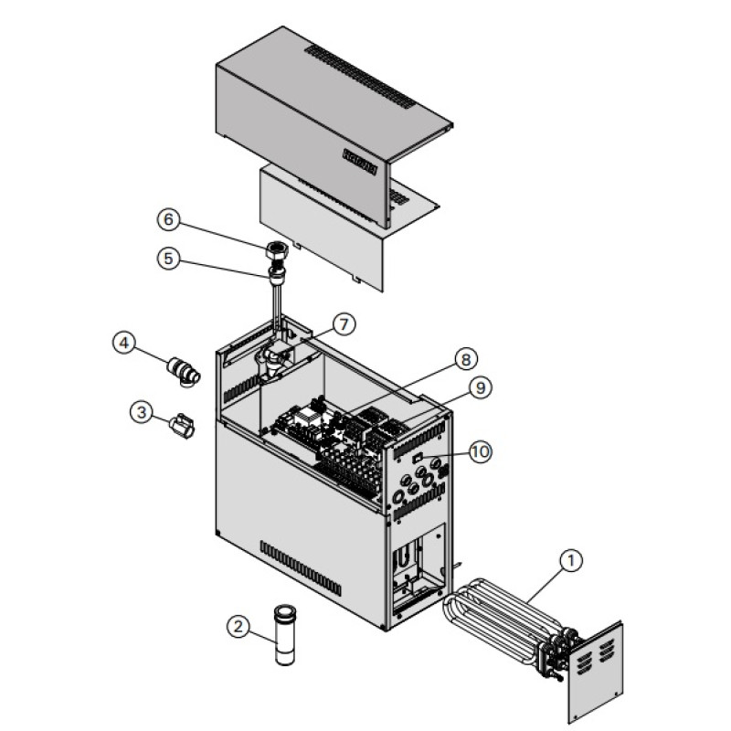 Reserveonderdelen - voor stoomgenerator HARVIA HGD - Magneetventiel