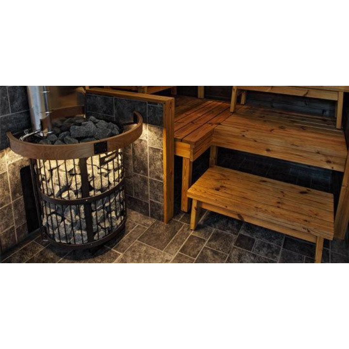 Veiligheidsleuning SASPO241L - voor HARVIA Legend kachels, met verlichting