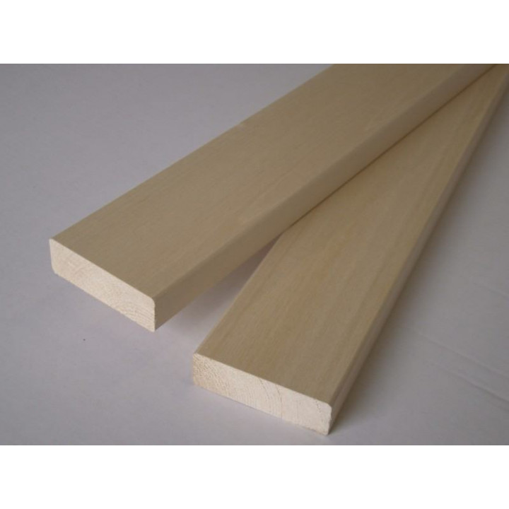 Bankhout, 24 x 90 mm, AB-klasse, Linde