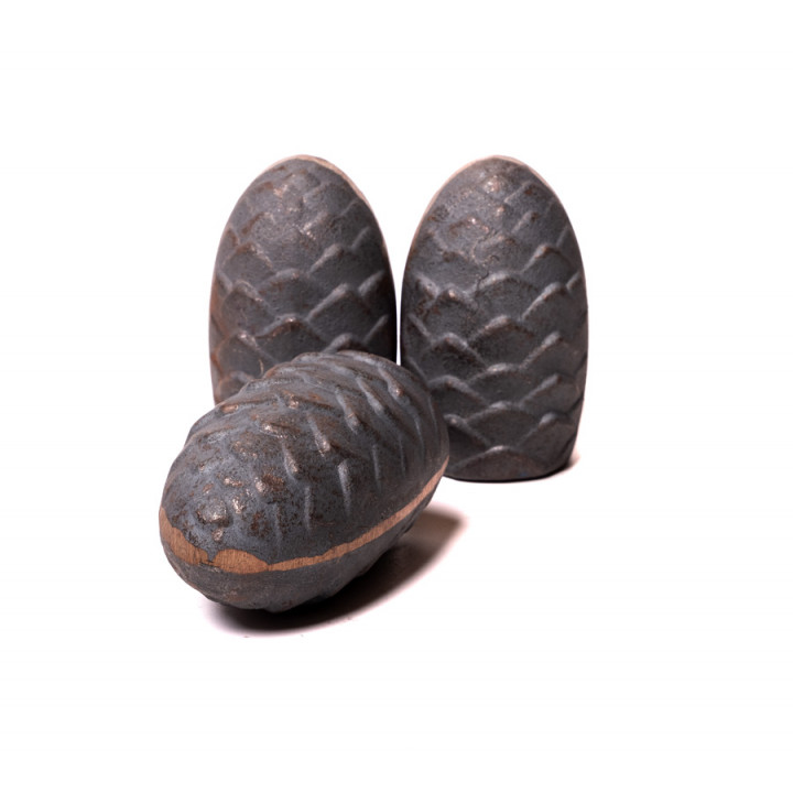 Gietijzeren kegels voor sauna, 1 st.