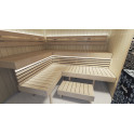 Modulaire saunabank OPTIMAL, Aspen - 1