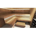 Modulaire saunabank OPTIMAL, Thermo aspen - 1