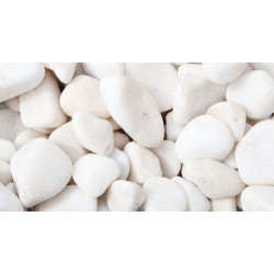 Witte saunastenen