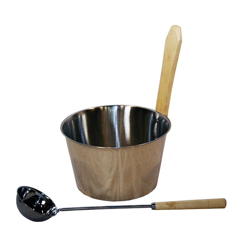 SAUNIA roestvrijstalen set 4 l