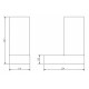 CARIITTI Toive LED helder licht met kristallen