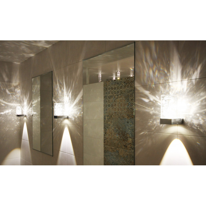 CARIITTI Toive LED helder licht met kristallen
