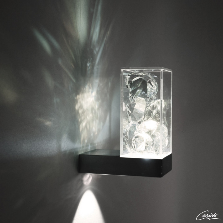 CARIITTI Toive LED helder licht met kristallen