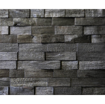 IMPRESSA Decoratieve houten panelen, gebrand eikenhout