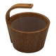 SAWO stoomwater emmer, ceder, 4 l