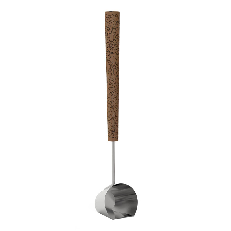 SAWO pollepel - stoomschot, ceder