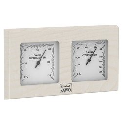 SAWO thermo-hygrometer 224-TH, aspen 