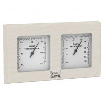 SAWO thermo-hygrometer 224-THA, espenhout