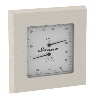 SAWO thermo-hygrometer 225-THA, espenhout