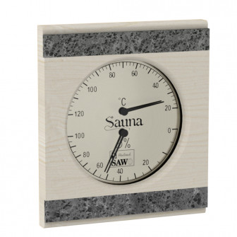 SAWO thermo-hygrometer 281-THRA, espenhout
