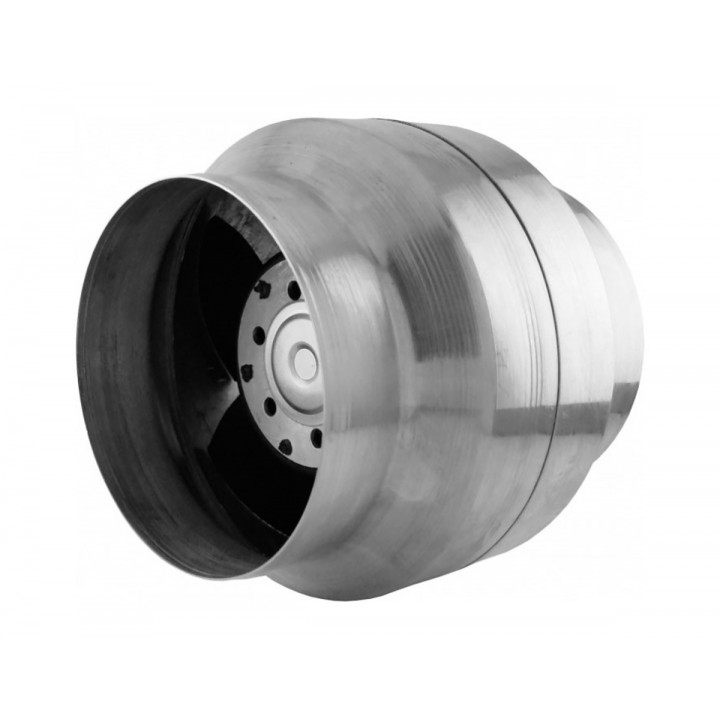 Ventilator voor sauna VOK-T 150°C, 135/Ø100mm, met terugslagklep