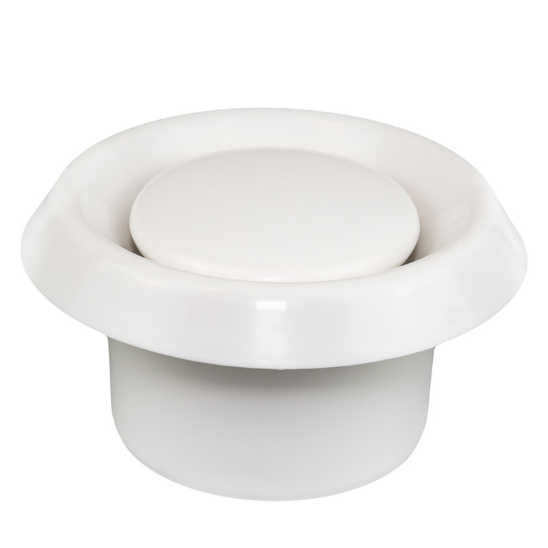 Kunststof schijfklep voor stoomsauna