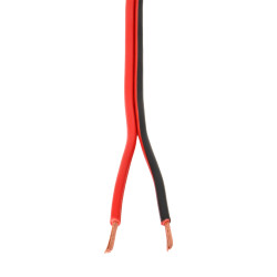 Kabel voor audiosysteem 2 x 0,75 mm, koper 