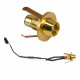 LedLite 6 LED saunaverlichtingsset, goudkleurig