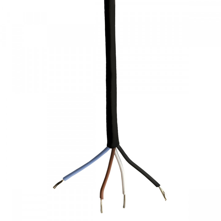 Siliconenkabel SiHF 4x0,25mm