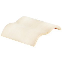 SAWO houten hoofdsteun wave 515-A, espen  SAWO houten hoofdsteun wave 515-A, espen