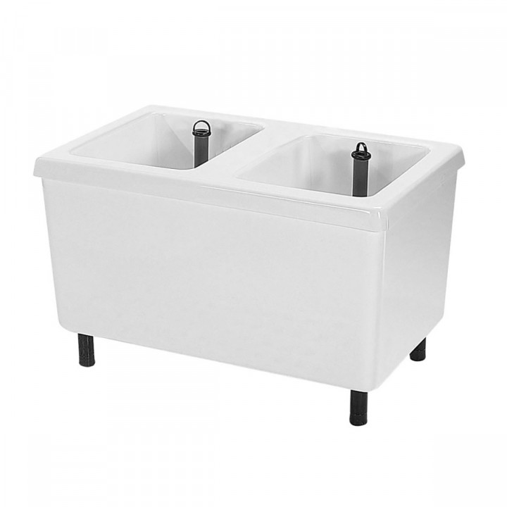 SAUFLEX voetenbad 800 x 500 x 530 mm
