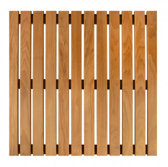 Versterkt vloerrooster, Thermo aspen, 600x600x43 mm