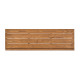 Saunabank, Warmtebehandeld grenen, 135x654x1800-2400mm