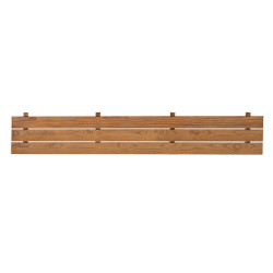 Onderste element van de saunabank, warmtebehandeld grenen  Onderste element van de saunabank, warmtebehandeld grenen